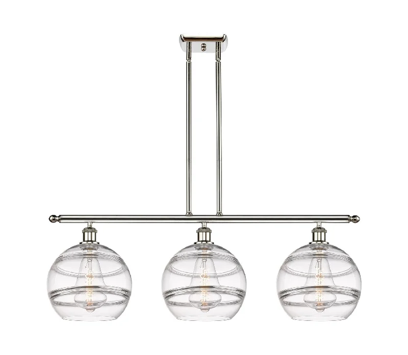 Industrial Task Lighting for Precision WorkstationsBallston Three Light Island Pendant