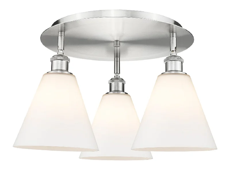 Corrosion - Resistant Industrial Lighting for Coastal FactoriesDowntown Urban Three Light Flush Mount Corrosion - Resistant Industrial Lighting for Coastal FactoriesDowntown Urban Three Light Flush Mount