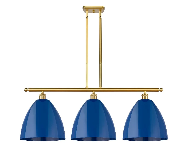 Low - Bay Industrial Lighting Fixtures for Small FactoriesBallston Three Light Island Pendant Low - Bay Industrial Lighting Fixtures for Small FactoriesBallston Three Light Island Pendant