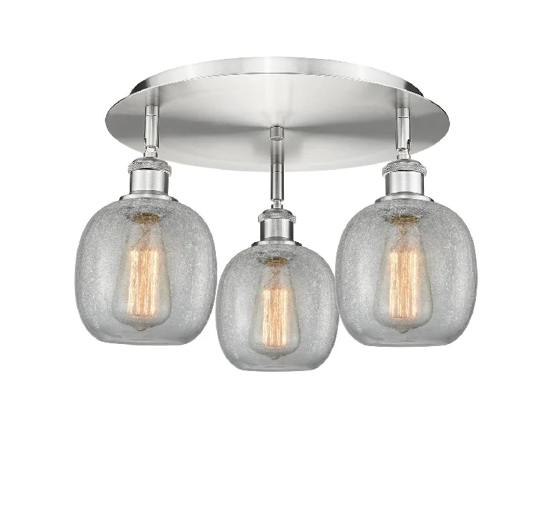 Dimmable Industrial Lighting for Ambiance ControlDowntown Urban Three Light Flush Mount Dimmable Industrial Lighting for Ambiance ControlDowntown Urban Three Light Flush Mount