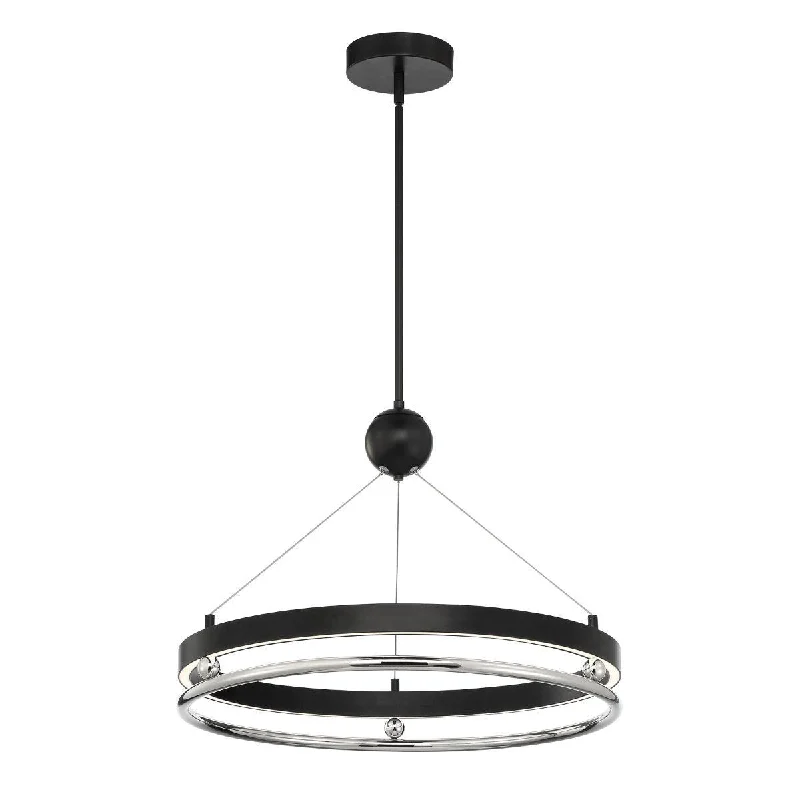 Industrial Emergency Lighting for Safety in FactoriesGrande Illusion 25 in. LED Pendant Light Polished Nickel Finish Industrial Emergency Lighting for Safety in FactoriesGrande Illusion 25 in. LED Pendant Light Polished Nickel Finish