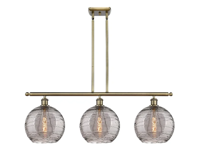 Industrial Lighting for Textile MillsBallston Three Light Island Pendant