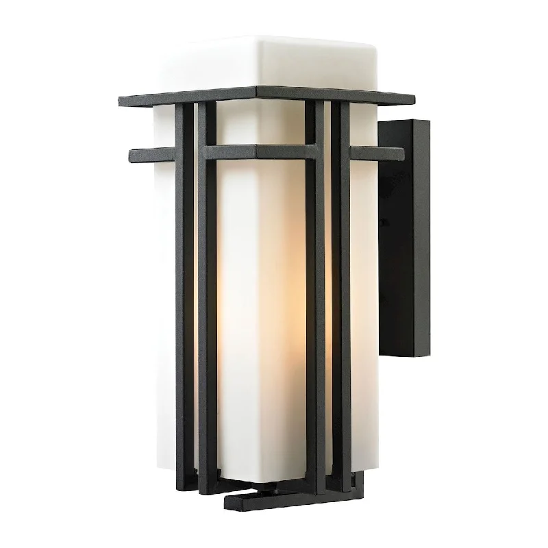Track lighting with a chunky, bold designCroftwell 17" High 1-Light Outdoor Sconce