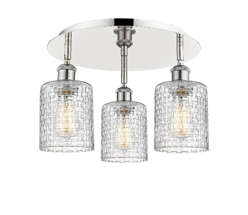 Corrosion - Resistant Industrial Lighting for Coastal FactoriesDowntown Urban Three Light Flush Mount Corrosion - Resistant Industrial Lighting for Coastal FactoriesDowntown Urban Three Light Flush Mount