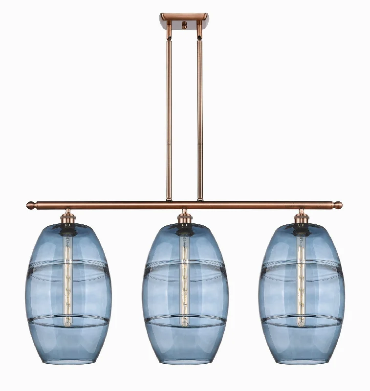 Industrial Lighting for Pharmaceutical ManufacturingBallston Three Light Island Pendant