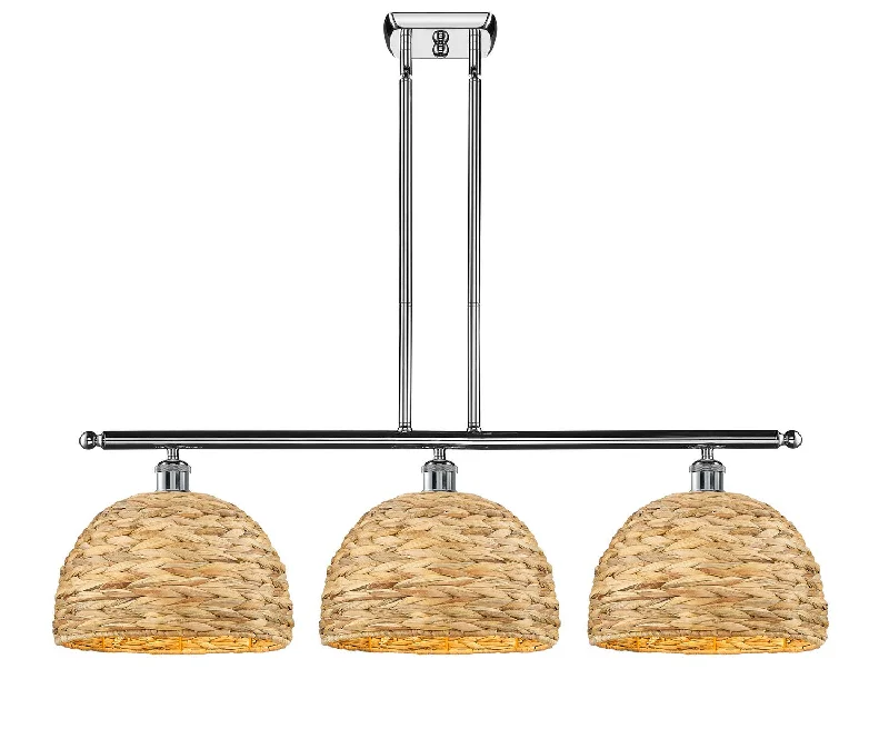 Industrial Flood Lighting for Outdoor Loading DocksDowntown Urban Three Light Pendant