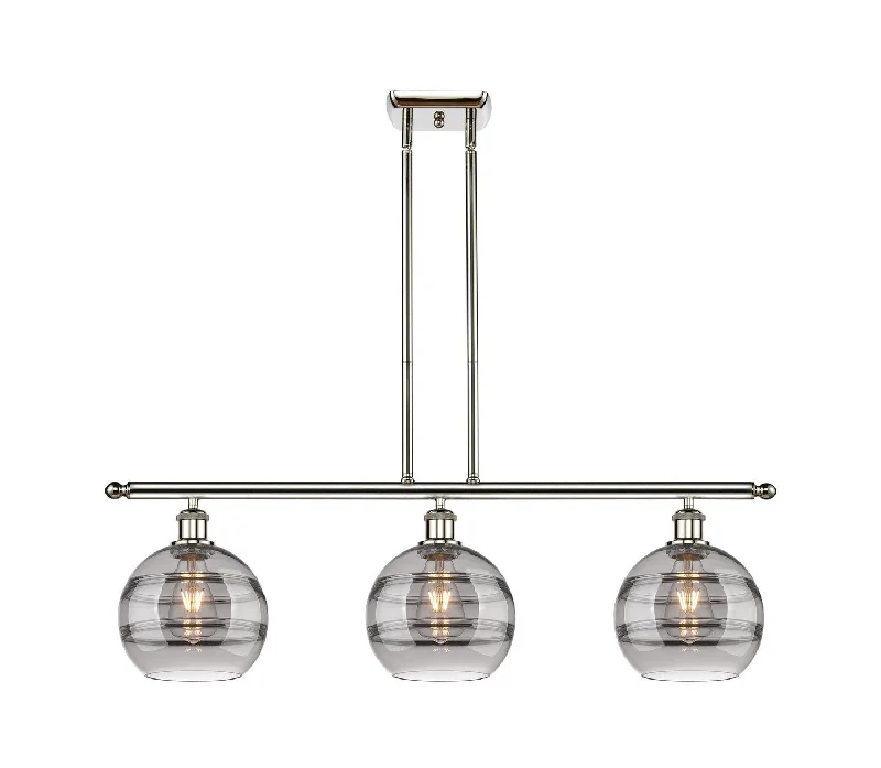 Industrial Lighting for Chemical PlantsBallston Three Light Island Pendant