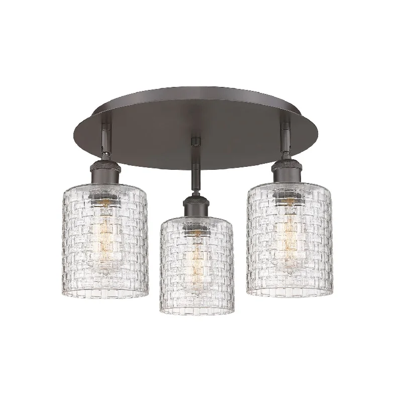 Industrial Emergency Lighting for Safety in FactoriesDowntown Urban Three Light Flush Mount Industrial Emergency Lighting for Safety in FactoriesDowntown Urban Three Light Flush Mount