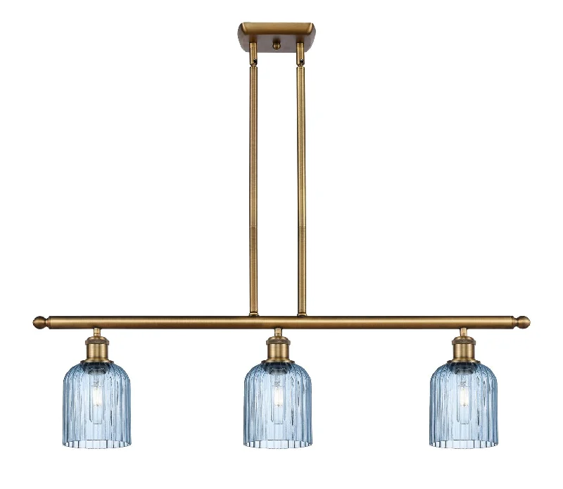 Shock - Resistant Industrial Lighting for Vibrating Machinery AreasBallston Three Light Island Pendant