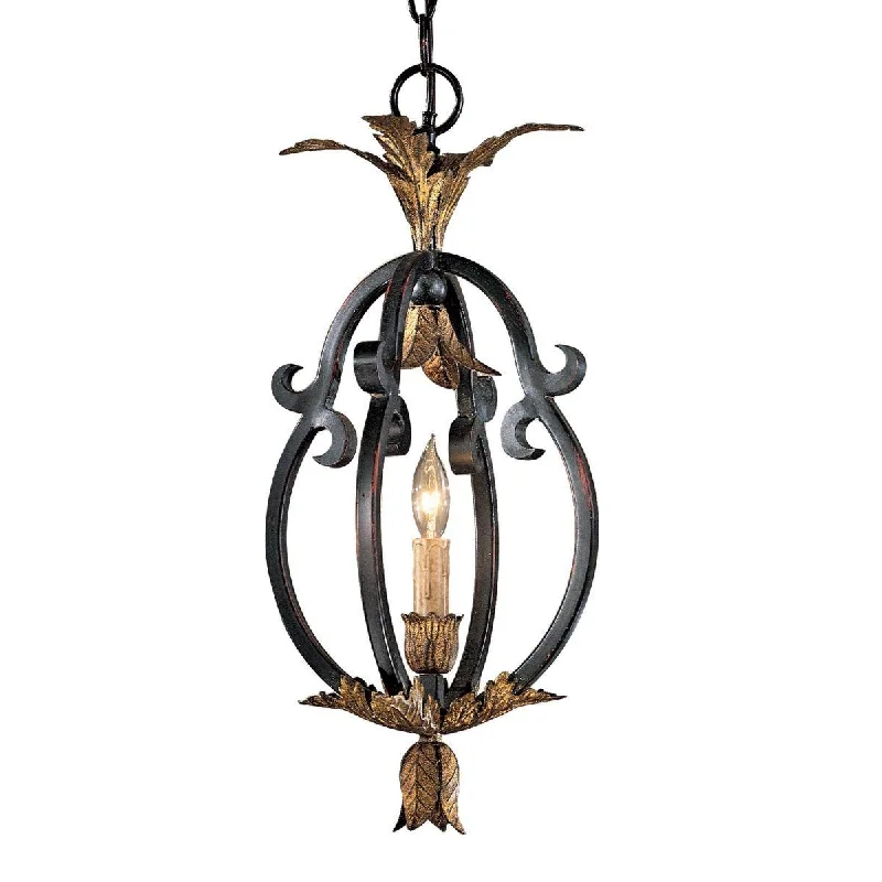 Durable Industrial Lighting for Harsh EnvironmentsMontparnasse 9 in. Pendant Light Black & Gold Finish