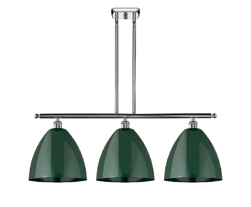 Industrial Lighting for Chemical PlantsBallston Three Light Island Pendant