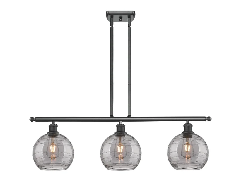 Industrial Lighting for Chemical PlantsBallston Three Light Island Pendant