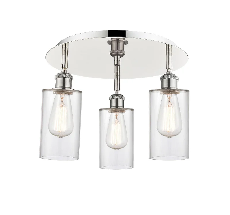 Industrial Lighting for Printing Press FacilitiesDowntown Urban Three Light Flush Mount Industrial Lighting for Printing Press FacilitiesDowntown Urban Three Light Flush Mount