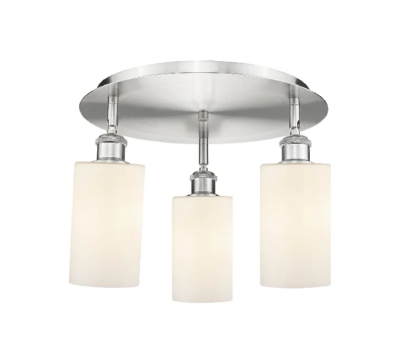 Dimmable Industrial Lighting for Ambiance ControlDowntown Urban Three Light Flush Mount Dimmable Industrial Lighting for Ambiance ControlDowntown Urban Three Light Flush Mount