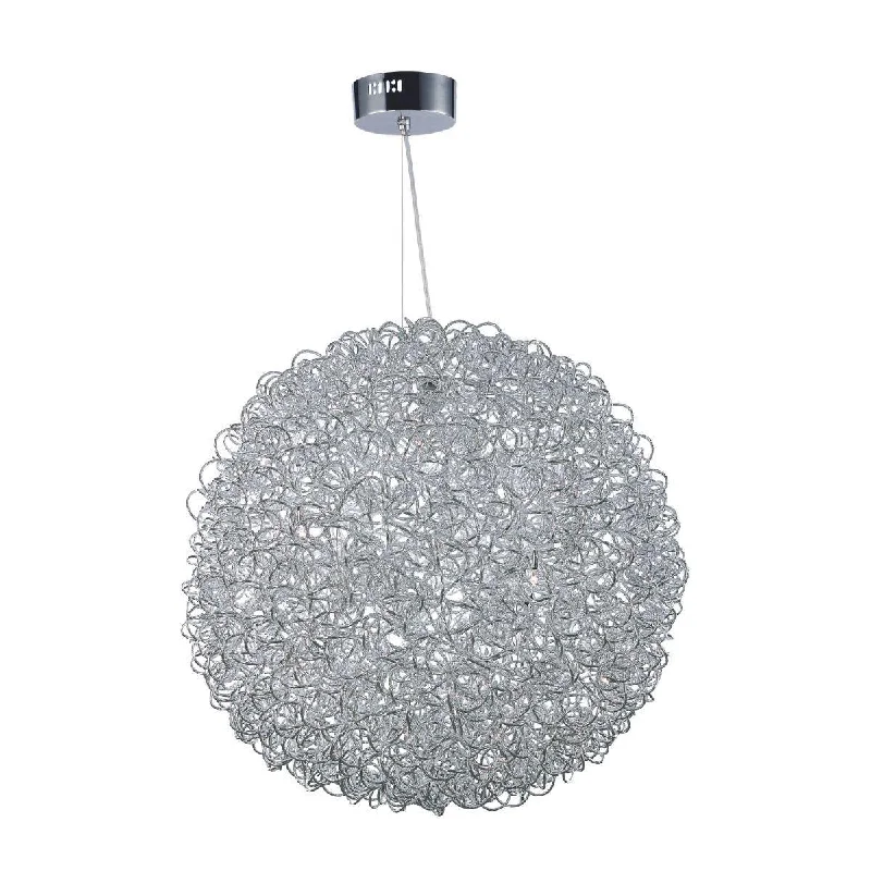 Industrial Lighting for Furniture FactoriesDazed 32 in. 25 Lights LED Pendant Light Chrome Finish Industrial Lighting for Furniture FactoriesDazed 32 in. 25 Lights LED Pendant Light Chrome Finish