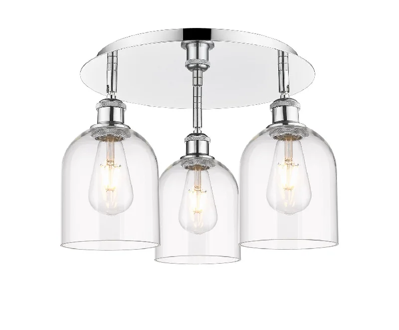 Industrial Area Lighting for Large Open SpacesDowntown Urban Three Light Flush Mount Industrial Area Lighting for Large Open SpacesDowntown Urban Three Light Flush Mount