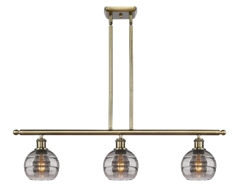 Industrial Lighting for Woodworking FactoriesBallston Three Light Island Pendant