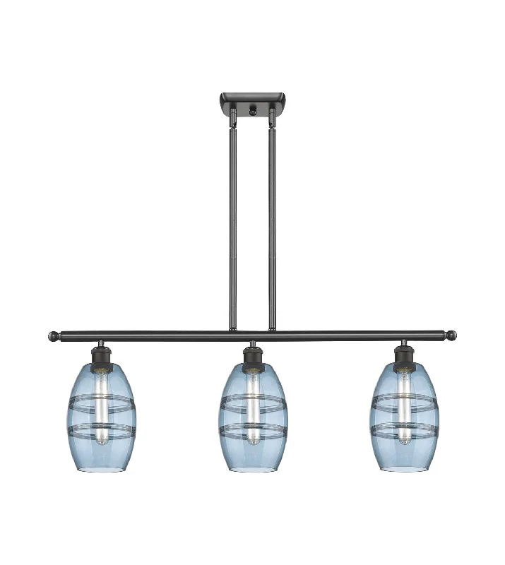 Industrial Lighting for Chemical PlantsBallston Three Light Island Pendant