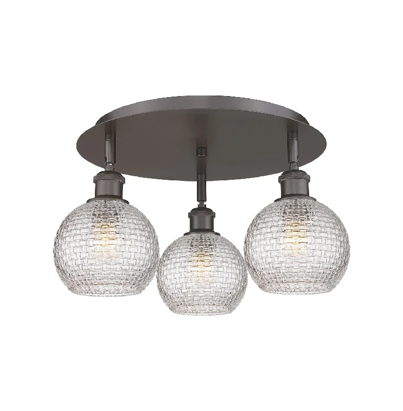 Industrial Lighting for Woodworking FactoriesDowntown Urban Three Light Flush Mount Industrial Lighting for Woodworking FactoriesDowntown Urban Three Light Flush Mount