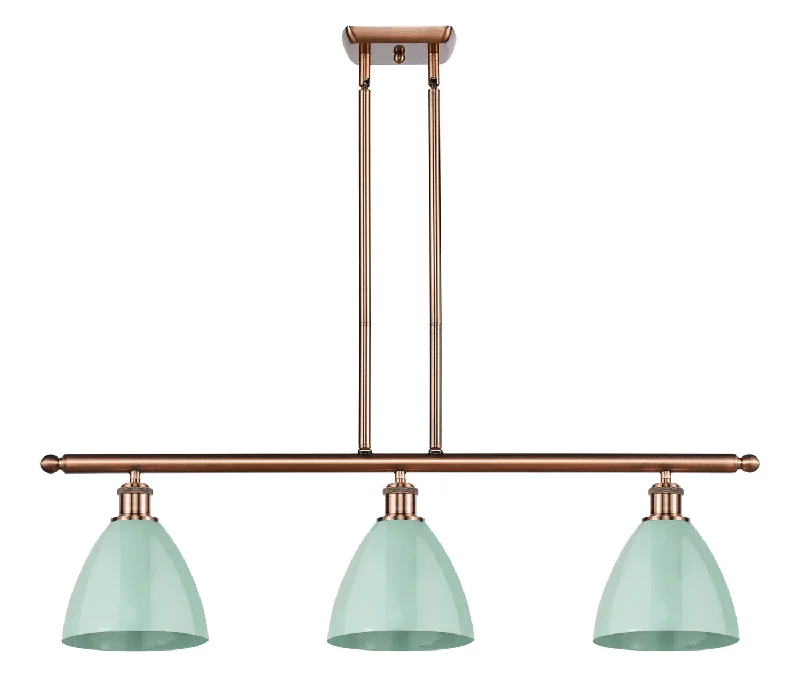 Industrial Task Lighting for Precision WorkstationsBallston Three Light Island Pendant