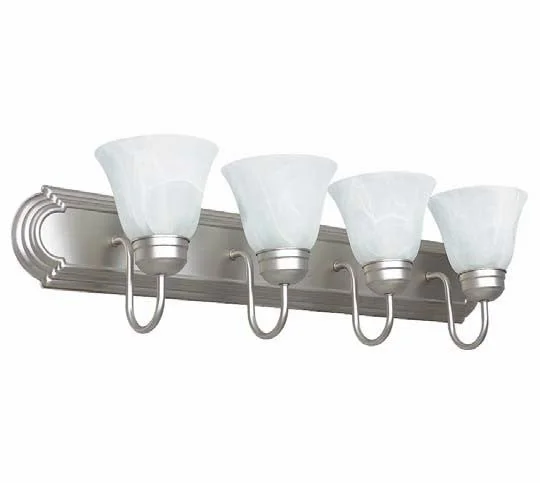 Track lighting for accentuating artworksX465-BRZ - Bronze 4Lt CFL Bath Vanity