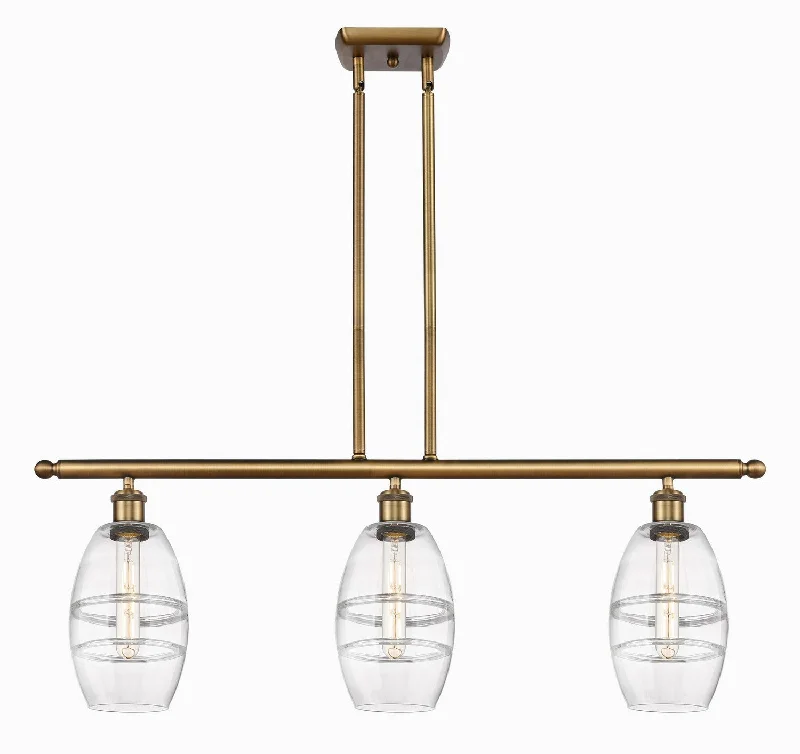 Industrial Lighting for Woodworking FactoriesBallston Three Light Island Pendant