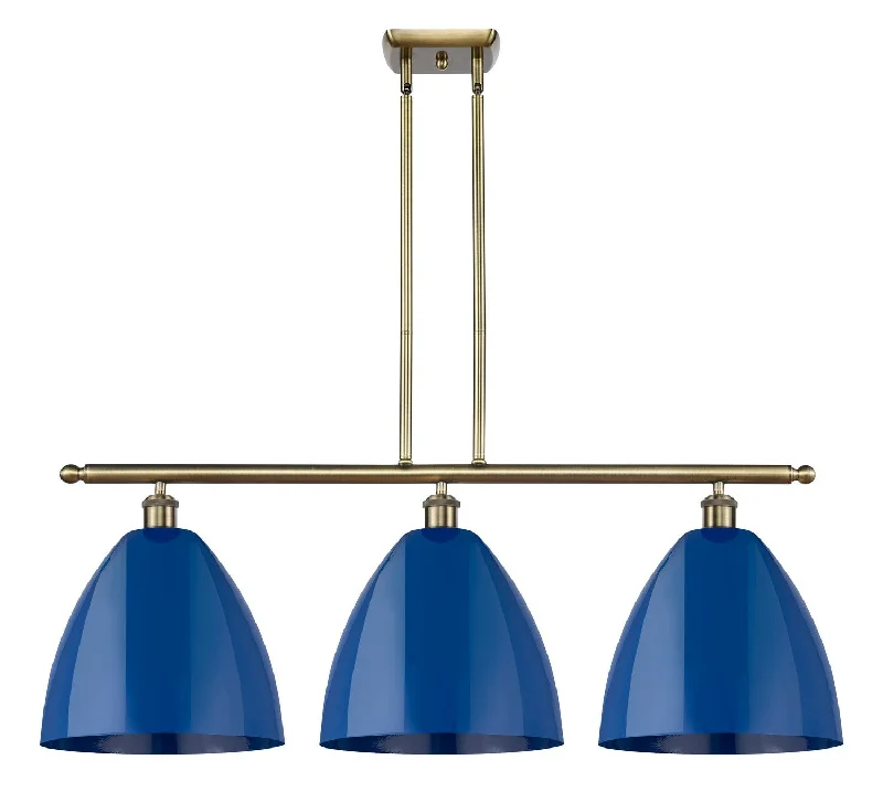 Industrial Lighting for Chemical PlantsBallston Three Light Island Pendant