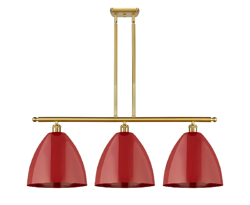 Waterproof Industrial Lighting for Wet AreasBallston Three Light Island Pendant