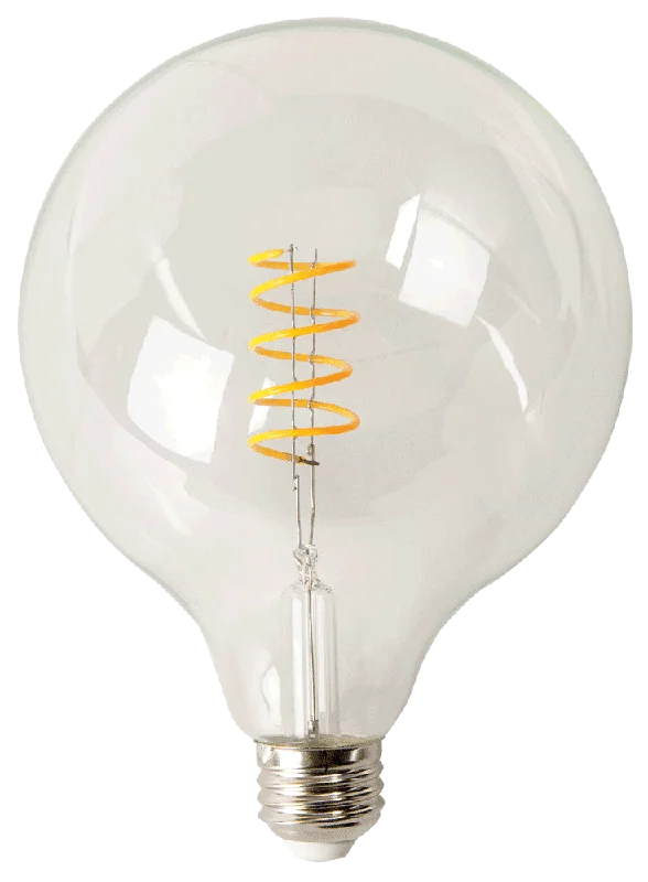 Industrial - style track lighting for loftsTCP FG40D2518VC LED G40 Antique White Spiral LED Bulb Industrial - style track lighting for loftsTCP FG40D2518VC LED G40 Antique White Spiral LED Bulb