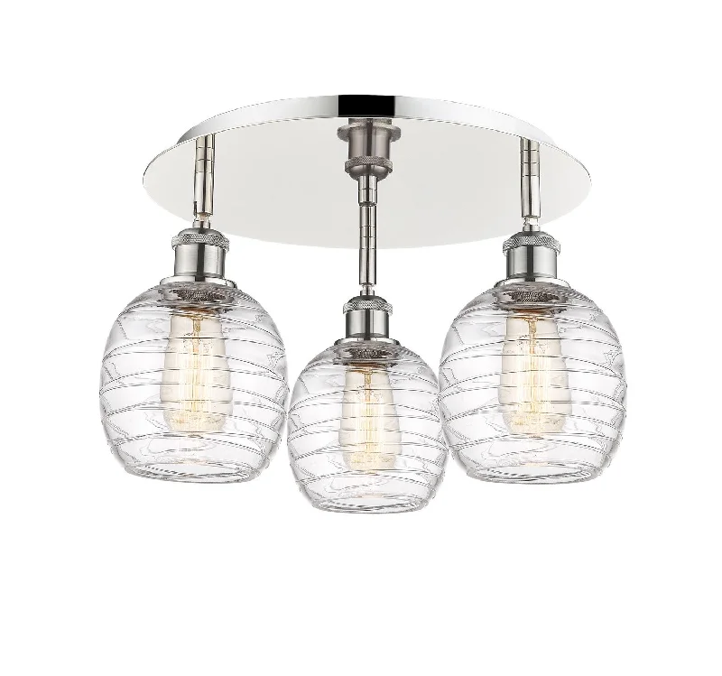 Industrial Wall - Mounted Lighting for Workshop WallsDowntown Urban Three Light Flush Mount Industrial Wall - Mounted Lighting for Workshop WallsDowntown Urban Three Light Flush Mount