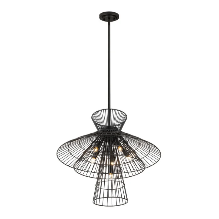Track lighting for rental propertiesZ-Lite 6015-6MB Alito Matte Black Metal Geometric Chandelier Track lighting for rental propertiesZ-Lite 6015-6MB Alito Matte Black Metal Geometric Chandelier