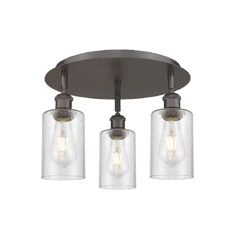 Industrial Lighting for Metal Fabrication ShopsDowntown Urban Three Light Flush Mount Industrial Lighting for Metal Fabrication ShopsDowntown Urban Three Light Flush Mount
