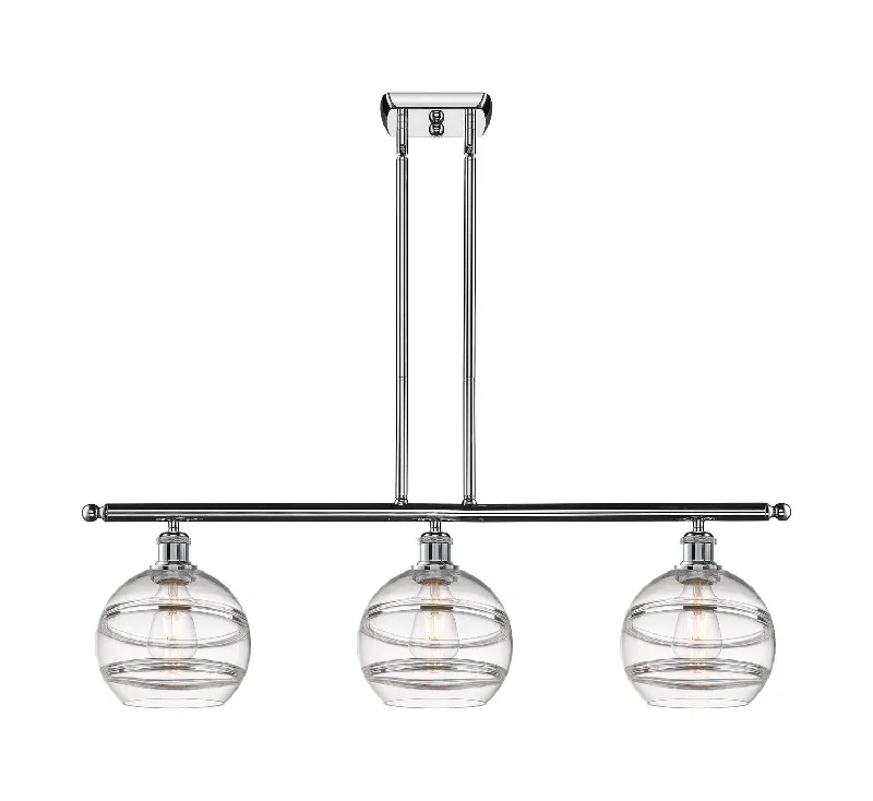 Industrial Ceiling - Mounted Lighting for Assembly PlantsBallston Three Light Island Pendant Industrial Ceiling - Mounted Lighting for Assembly PlantsBallston Three Light Island Pendant