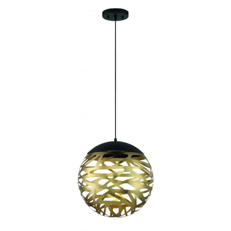 Explosion - Proof Industrial Lighting for Hazardous LocationsGolden Eclipse 14 in. LED Pendant Light Gold finish