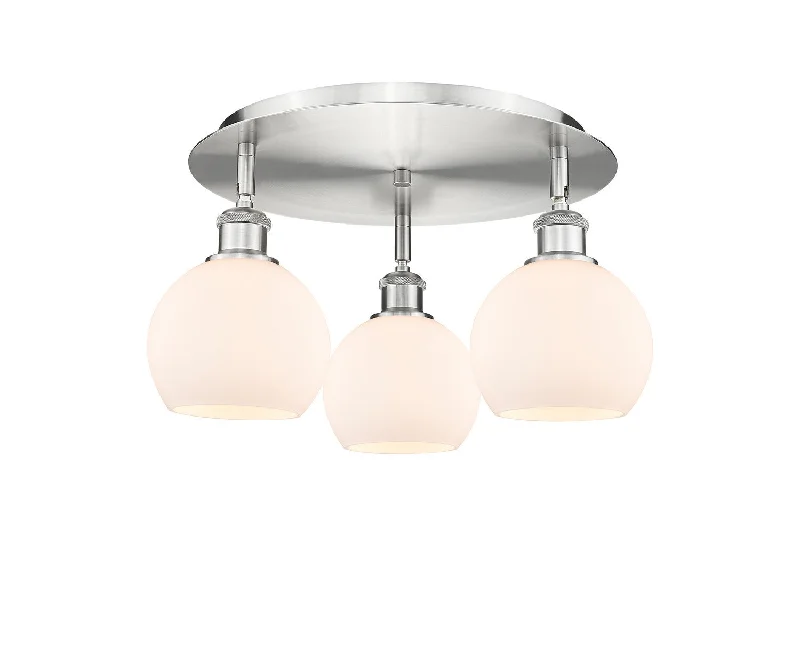 Industrial Wall - Mounted Lighting for Workshop WallsDowntown Urban Three Light Flush Mount Industrial Wall - Mounted Lighting for Workshop WallsDowntown Urban Three Light Flush Mount