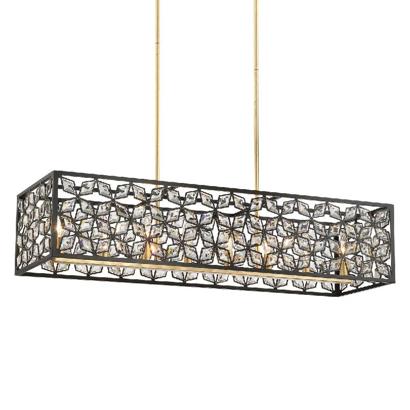 Industrial Lighting for Printing Press FacilitiesBrookcrest 40 in. 8 lights Pendant Light Gold Finish Industrial Lighting for Printing Press FacilitiesBrookcrest 40 in. 8 lights Pendant Light Gold Finish