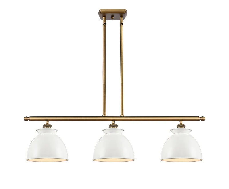 Industrial Lighting for Metal Fabrication ShopsBallston Three Light Island Pendant
