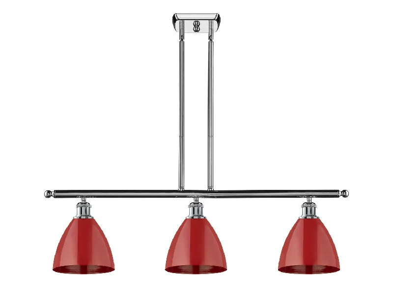 Low - Bay Industrial Lighting Fixtures for Small FactoriesBallston Three Light Island Pendant