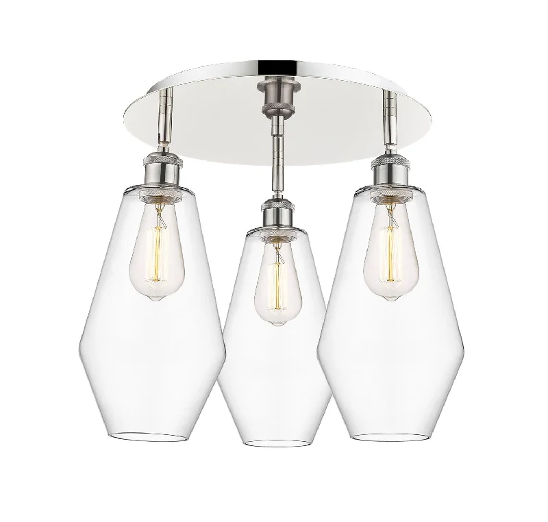 Corrosion - Resistant Industrial Lighting for Coastal FactoriesDowntown Urban Three Light Flush Mount Corrosion - Resistant Industrial Lighting for Coastal FactoriesDowntown Urban Three Light Flush Mount