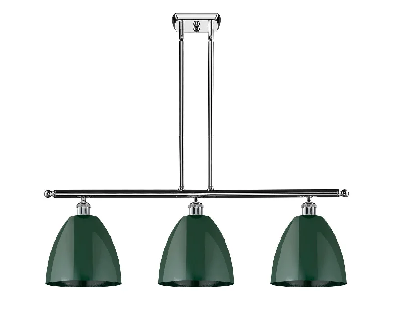 Industrial Flood Lighting for Outdoor Loading DocksBallston Three Light Island Pendant