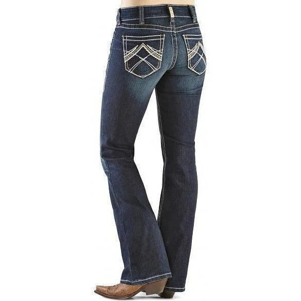 Ariat Real Riding Jean - Whipstitch Ocean