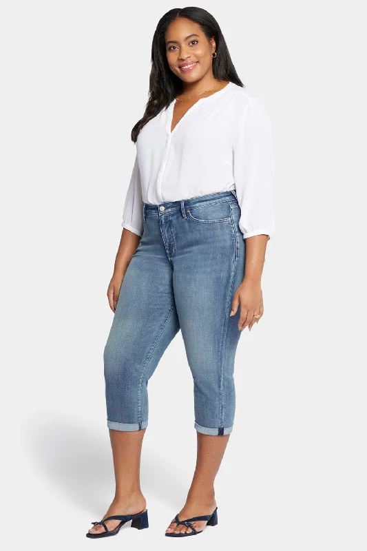 Chloe Skinny Capri Jeans In Plus Size - Prelude