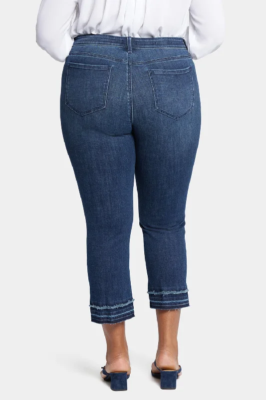 Marilyn Straight Ankle Jeans In Plus Size - Inspire