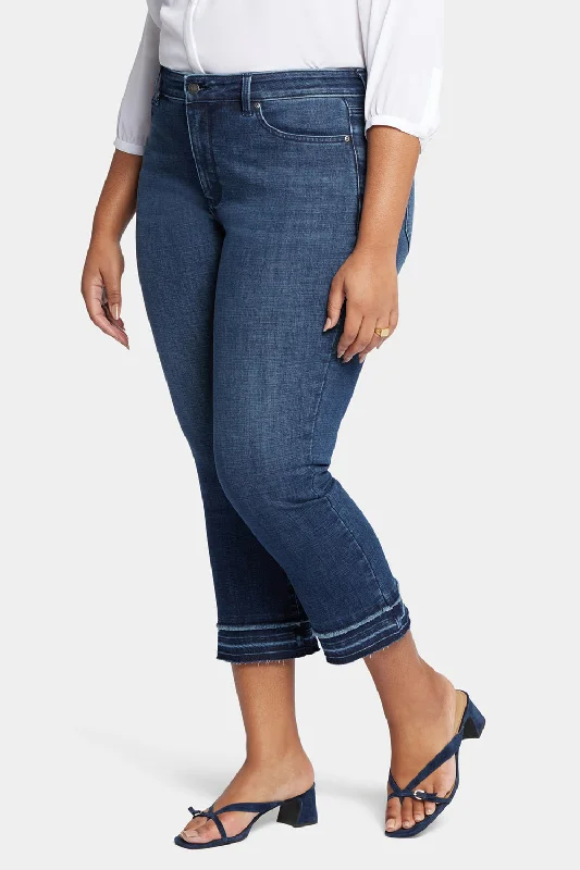 Marilyn Straight Ankle Jeans In Plus Size - Inspire