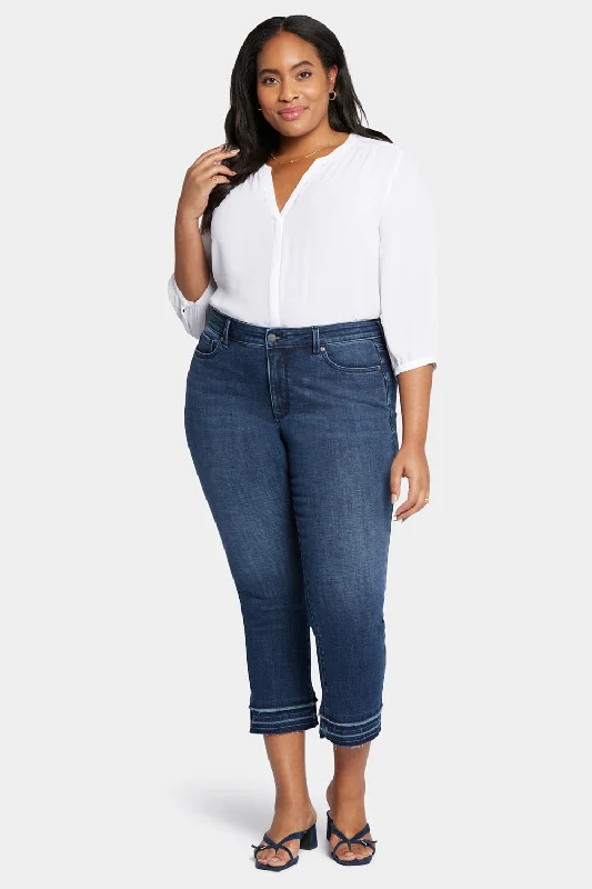 Marilyn Straight Ankle Jeans In Plus Size - Inspire