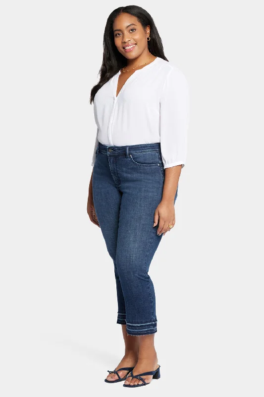 Marilyn Straight Ankle Jeans In Plus Size - Inspire