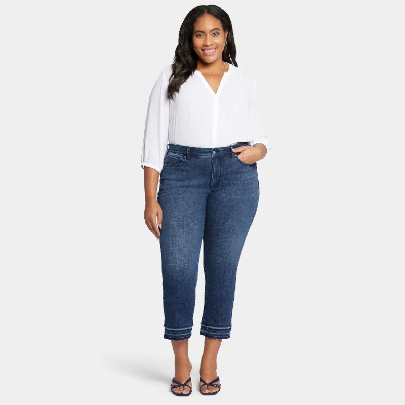 Marilyn Straight Ankle Jeans In Plus Size - Inspire