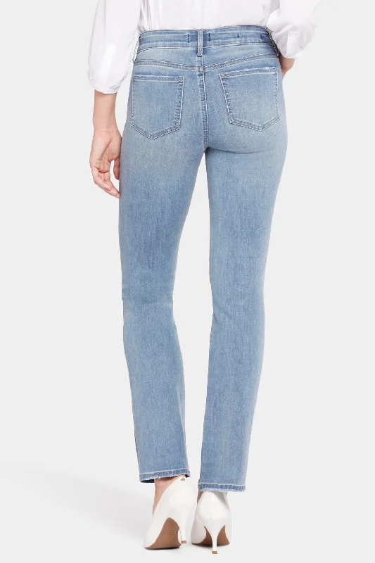 Marilyn Straight Jeans In Petite - Angel