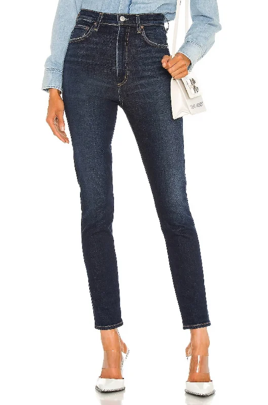 Pinch Waist Skinny Jean In Ovation