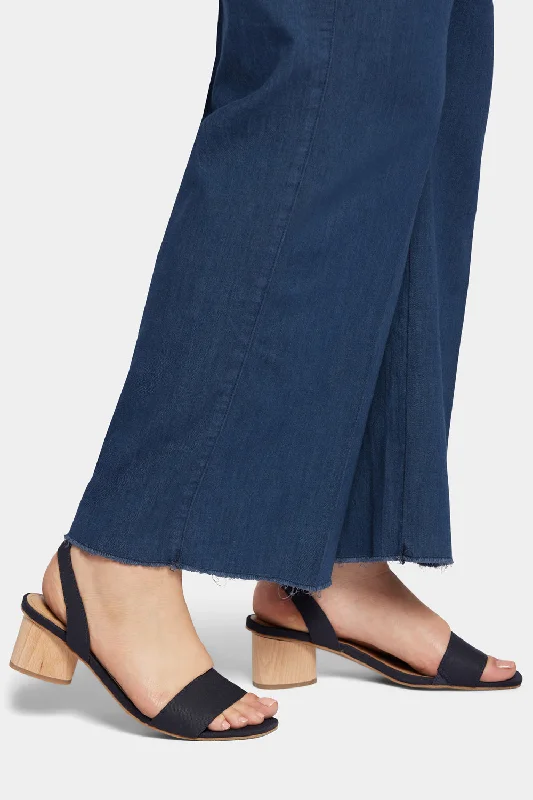 Teresa Wide Leg Jeans In Plus Size - Serendipity